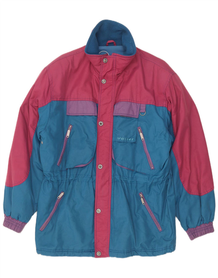 Volkl Veste de Ski Homme EU 48 Bleu Moyen Colourblock Polyamide