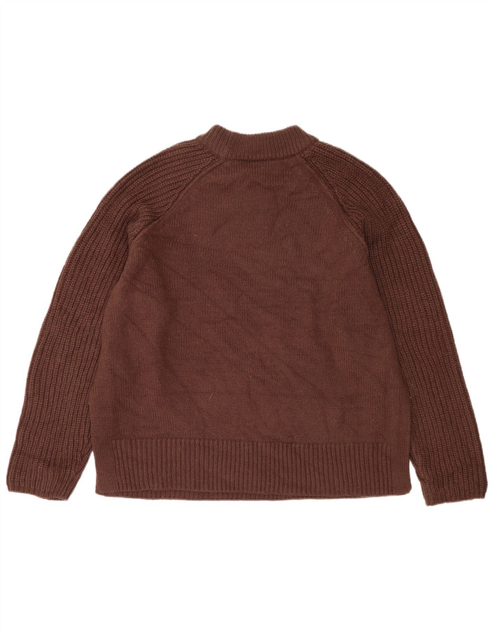 Marks & Spencer Pull col roulé pour homme en acrylique marron Taille L