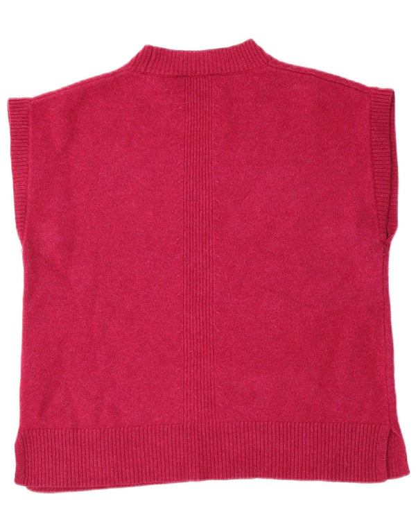 Crew Clothing Débardeur à manches courtes pour femme UK 14 Grande laine violette