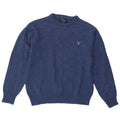 GANT Pull ras du cou pour garçon 12-13 ans, grand bleu, laine d'agneau