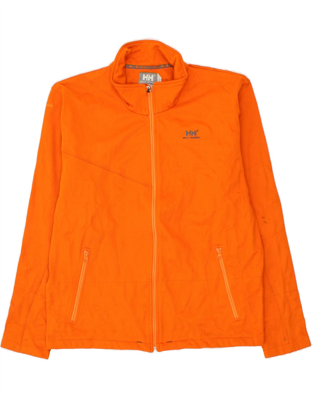 HELLY HANSEN Mens Tracksuit Top Jacket XL Orange Polyester Vintage Helly Hansen and Second-Hand Helly Hansen from Messina Hembry 