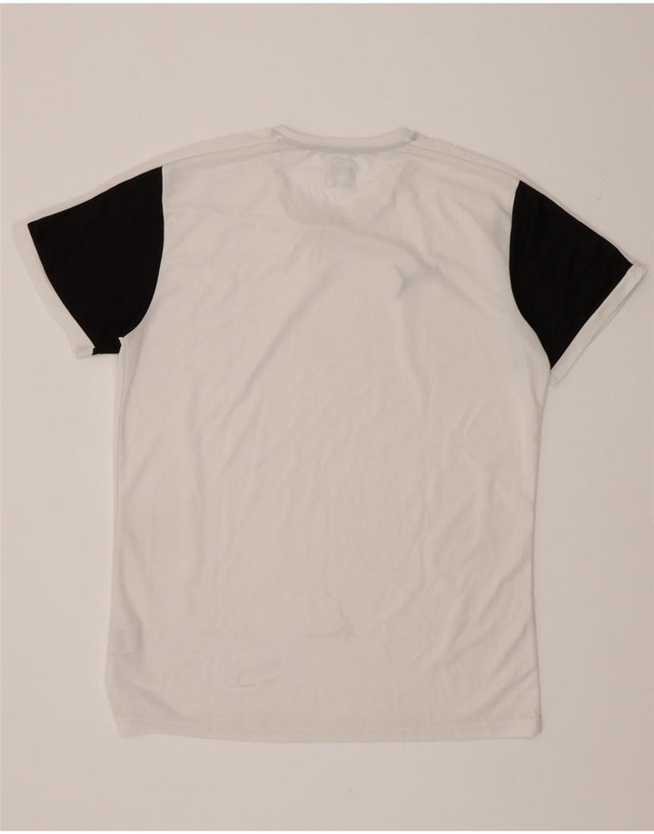 Puma T-Shirt Homme Haut Large Blanc Colorblock Polyester