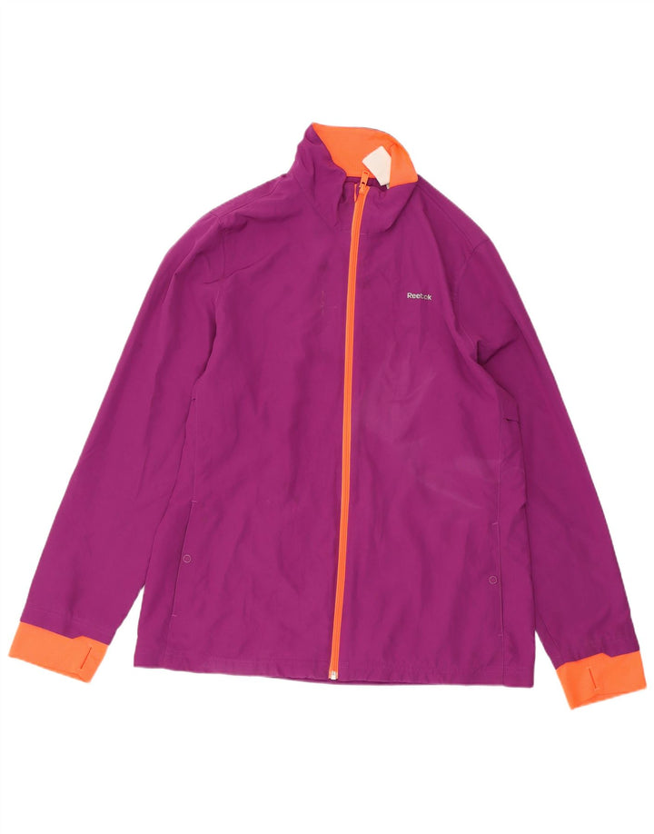 REEBOK Veste de pluie pour femme UK 12/14 Violet moyen