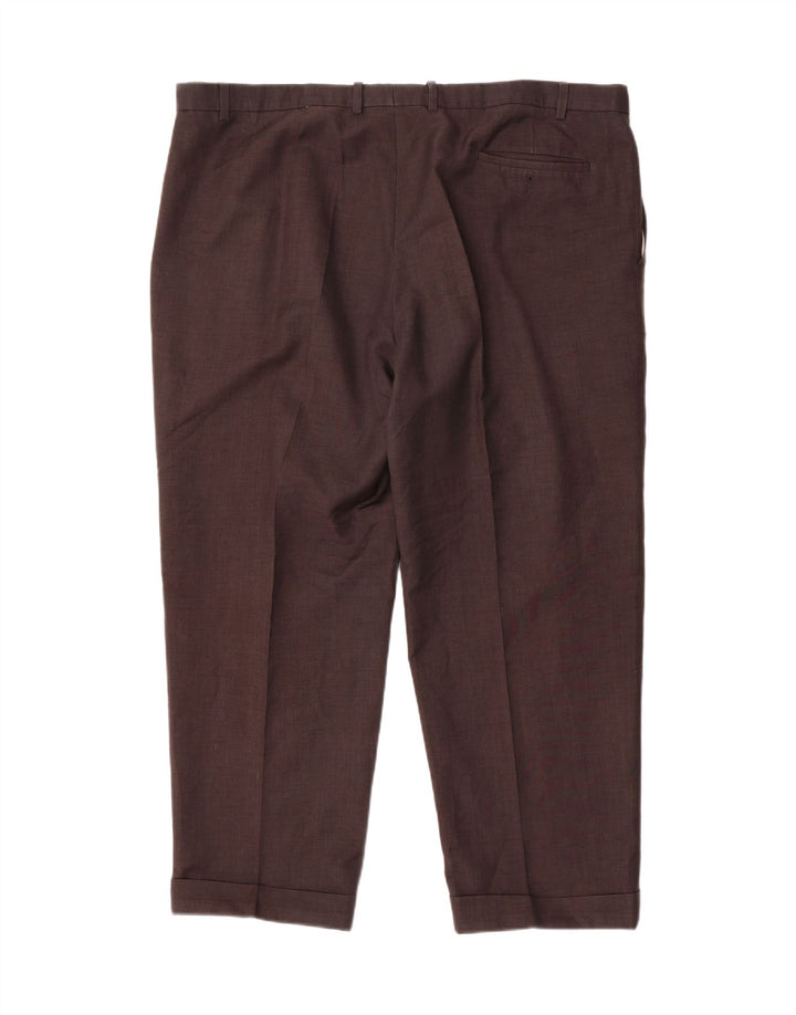 Marks & Spencer Pantalon de costume pour homme W44 L29 Gris Polyester