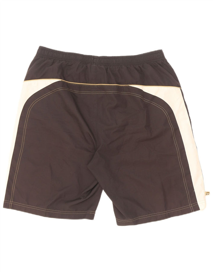 Lotto Short de Sport Graphic Homme Noir Moyen Colourblock