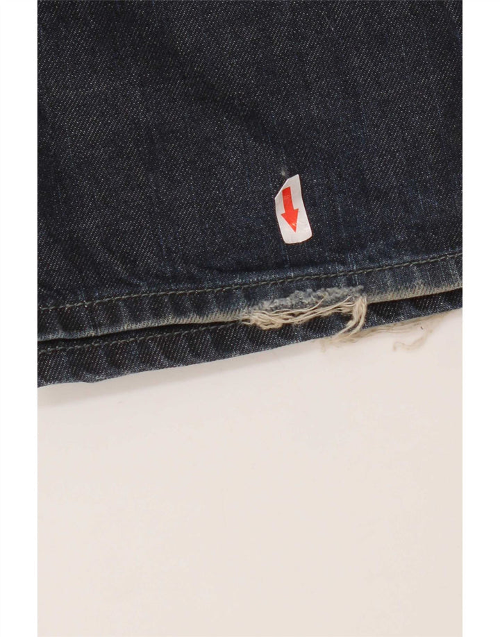 Diesel Jean Bootcut Homme W36 L33 Bleu Marine Coton