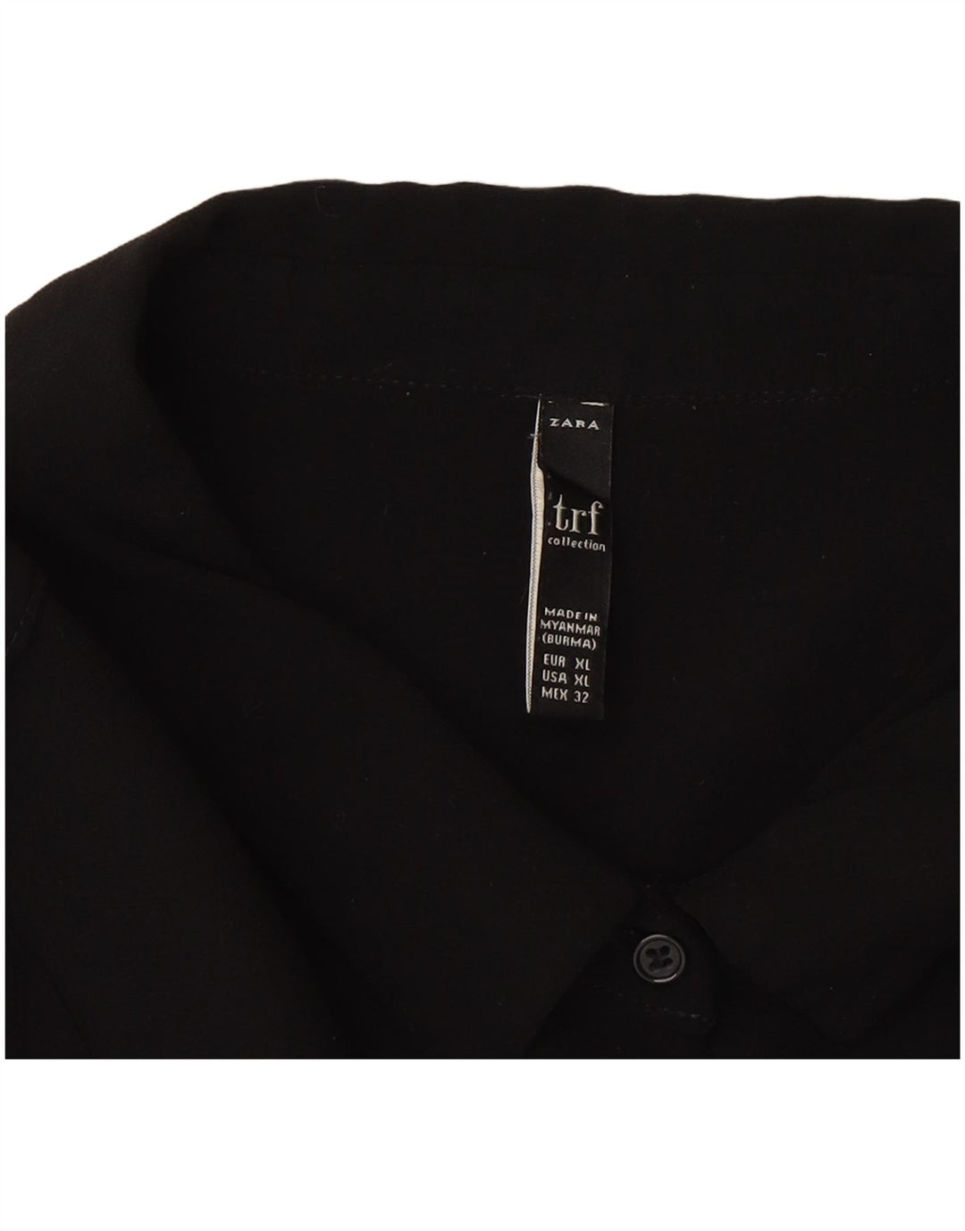 Zara Robe droite pour femme UK 18 XL Noir