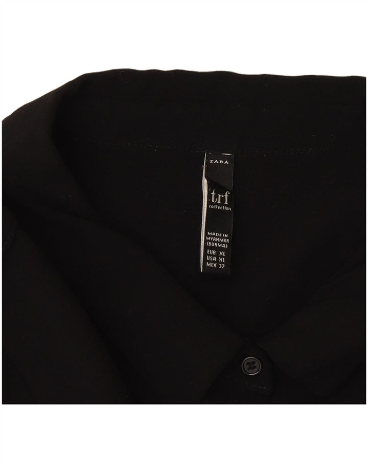 Zara Robe droite pour femme UK 18 XL Noir