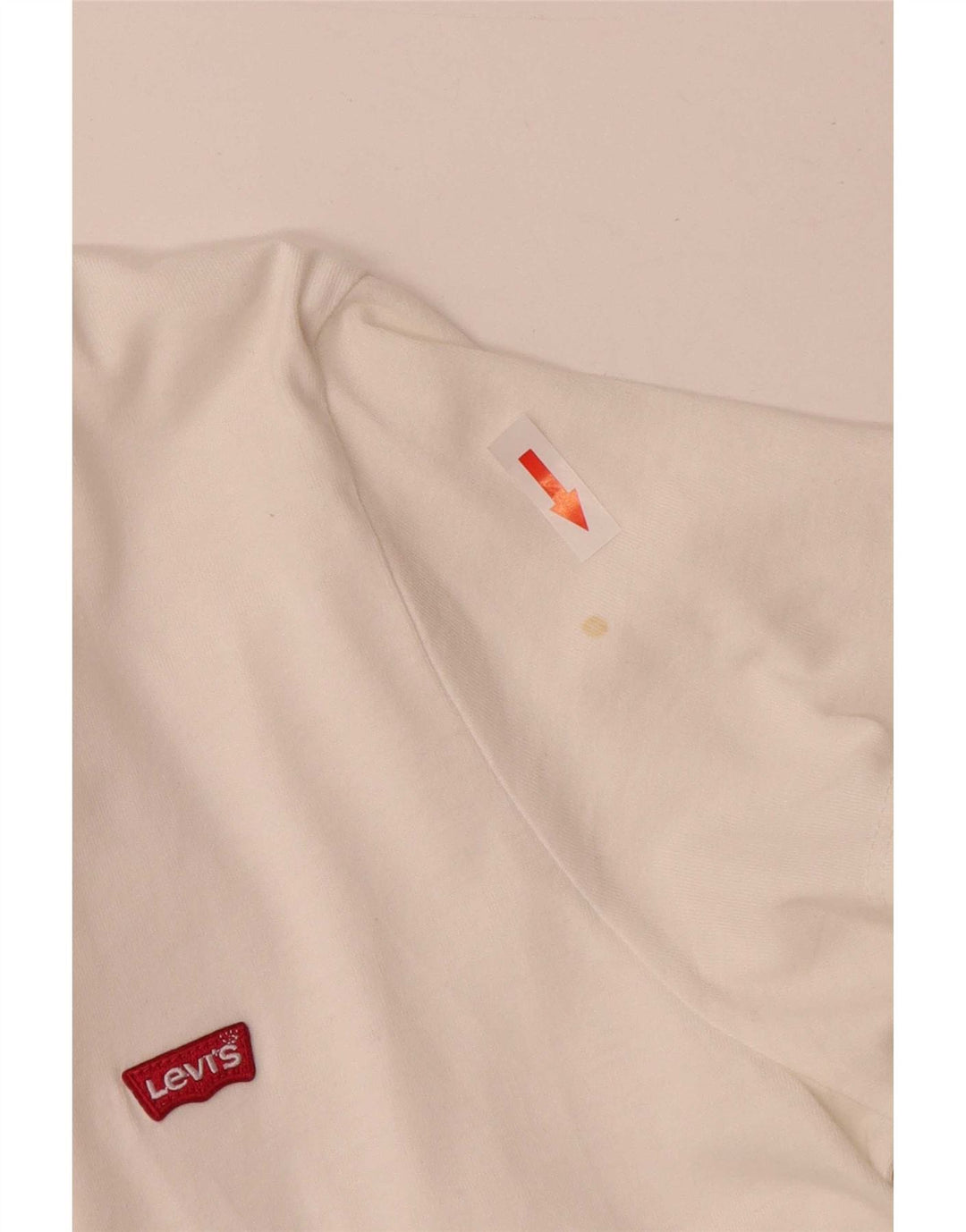 Levi's T-Shirt Homme Blanc Moyen Coton
