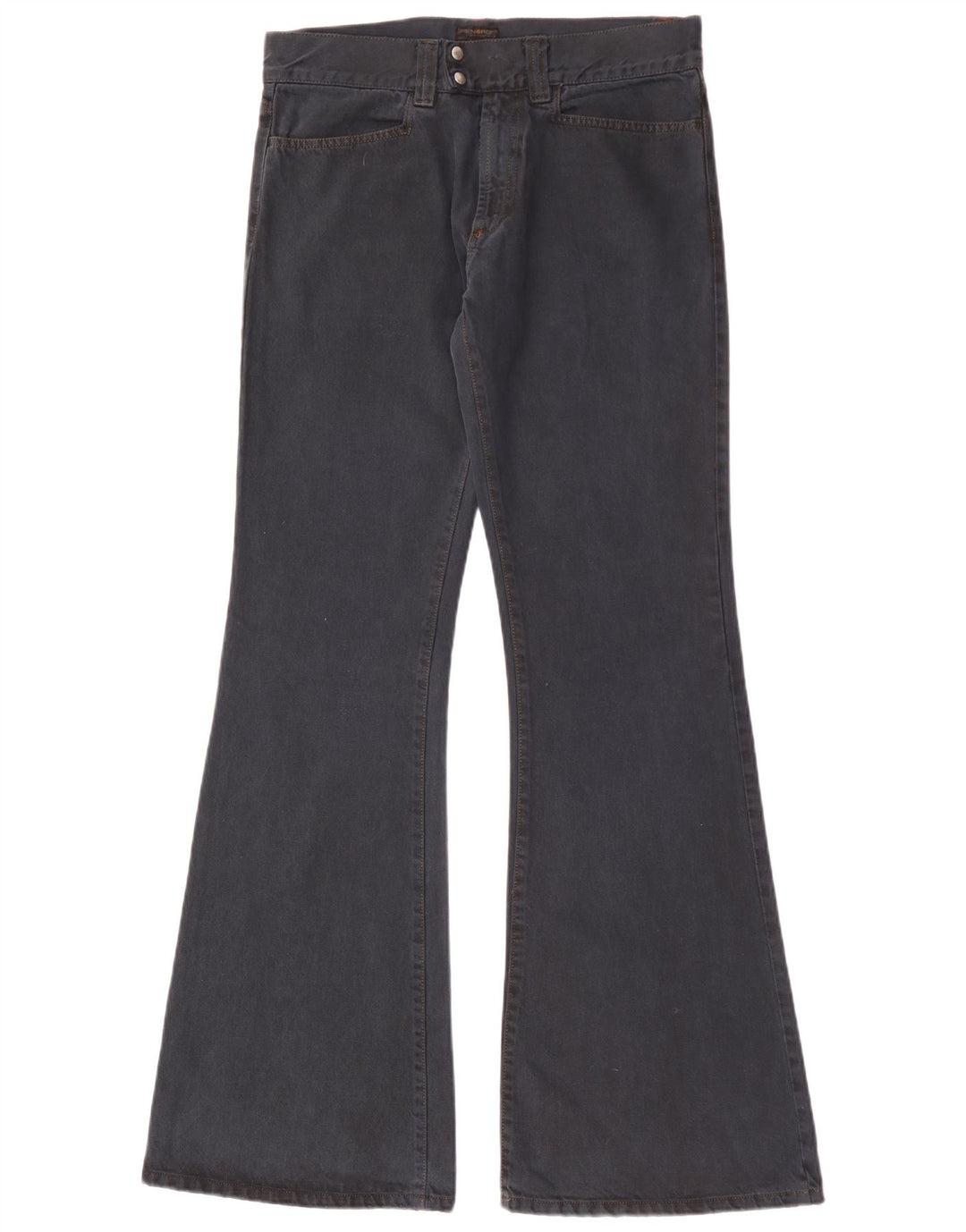 Energie Jean Flare Femme W33 L35 Bleu Marine Coton