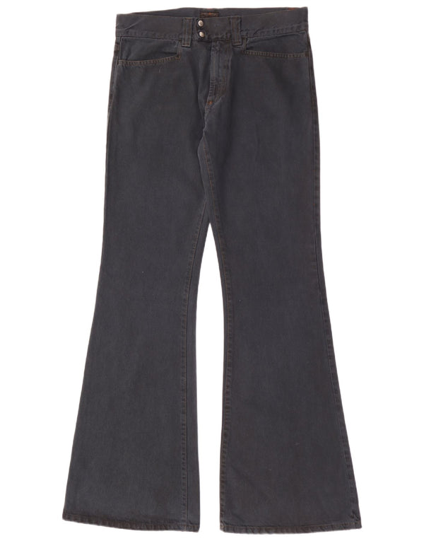 Energie Jean Flare Femme W33 L35 Bleu Marine Coton