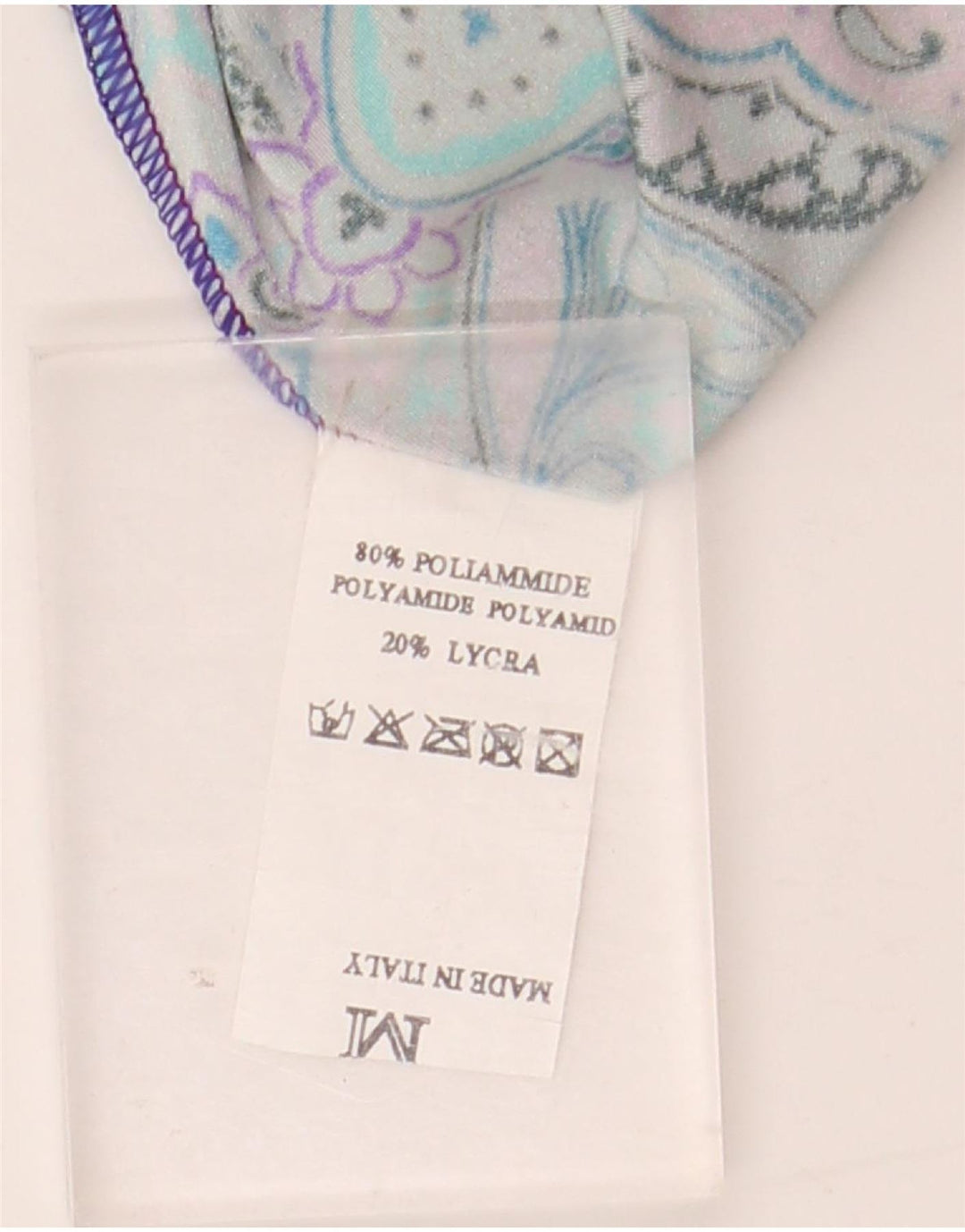 VINTAGE Pantalon décontracté taille haute pour femme Moyen W24 L32 Multicolore