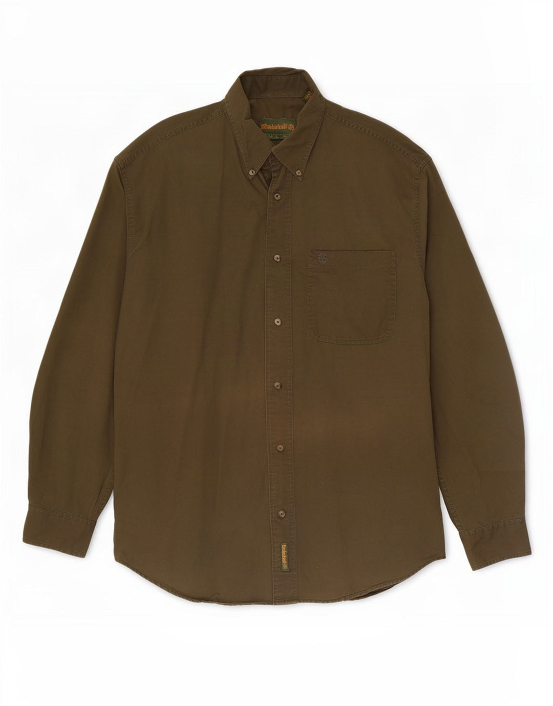 Timberland Chemise Homme Kaki Moyen Coton