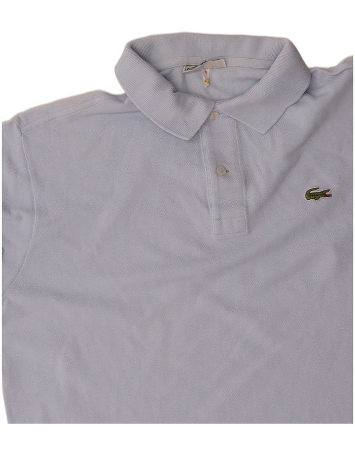 Lacoste Polo Homme Taille 6 XL Bleu Coton