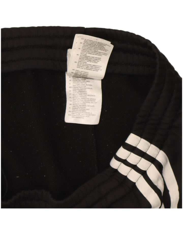 Adidas Pantalon de survêtement pour femme UK 8/10 Small Noir Polyester