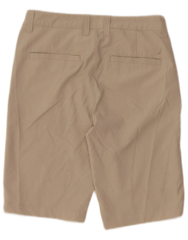 Nautica Short Chino Garçon 13-14 ans W26 Beige Polyester