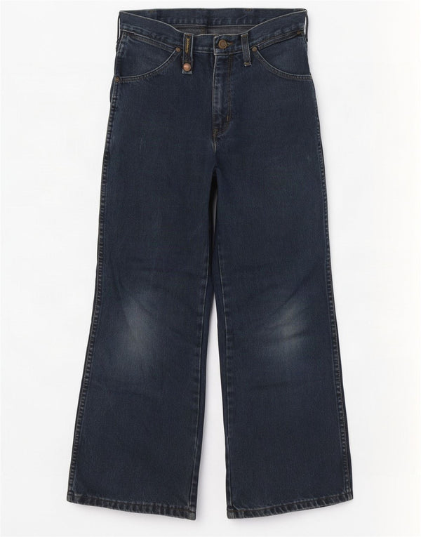 Wrangler Jean large femme W28 L28 bleu marine coton