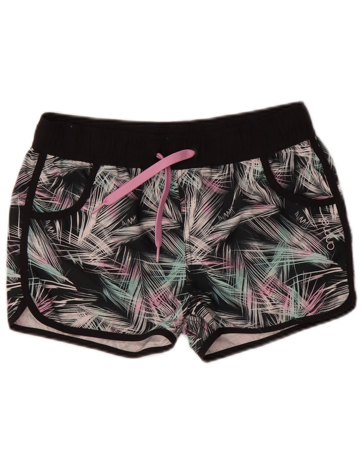 Short de sport à motif abstrait pour filles 11-12 ans multicolore