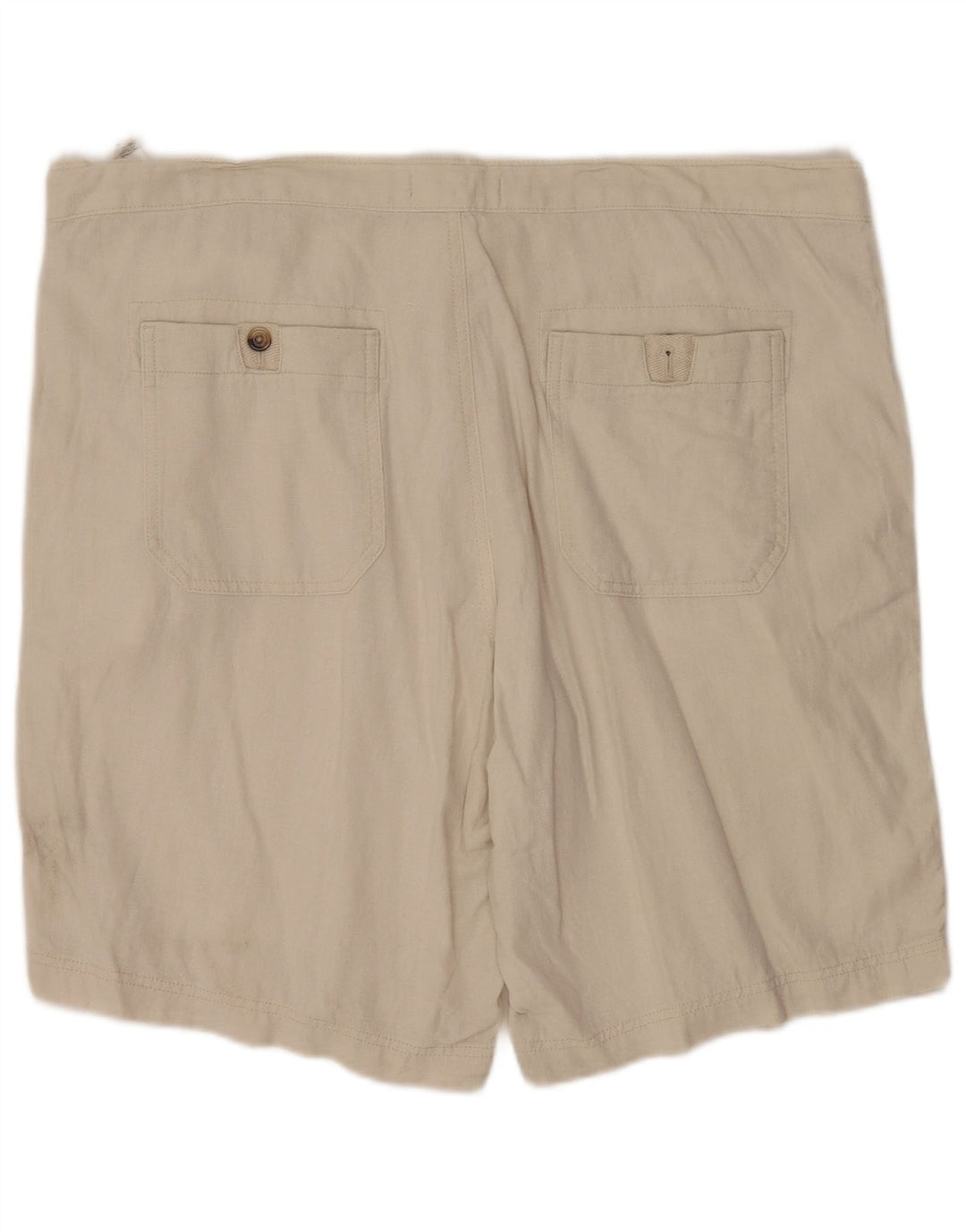 Marks & Spencer Short Chino Homme W42 2XL Beige Lin
