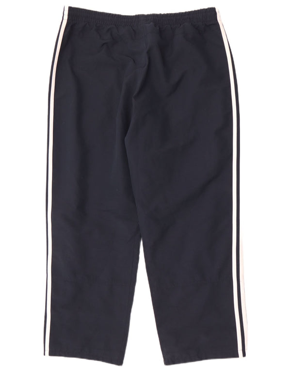 Adidas Pantalon de survêtement pour homme Large Bleu marine Polyester