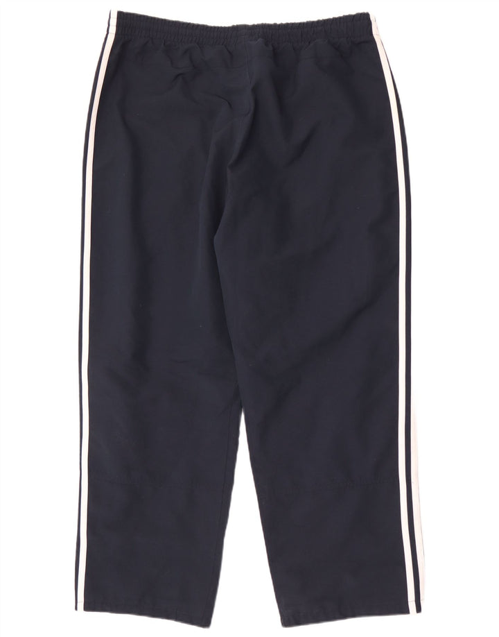 Adidas Pantalon de survêtement pour homme Large Bleu marine Polyester