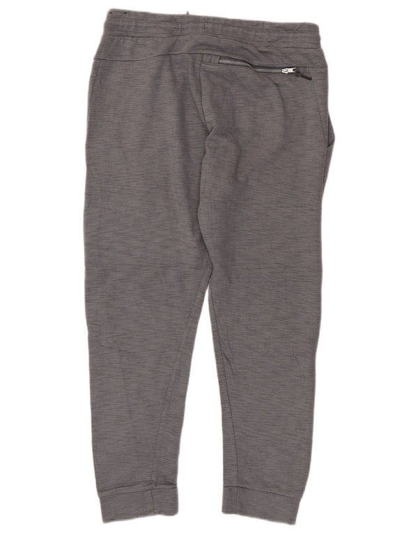 NIKE Pantalon de survêtement pour femme Joggers UK 16 Large Gris Moucheté Coton