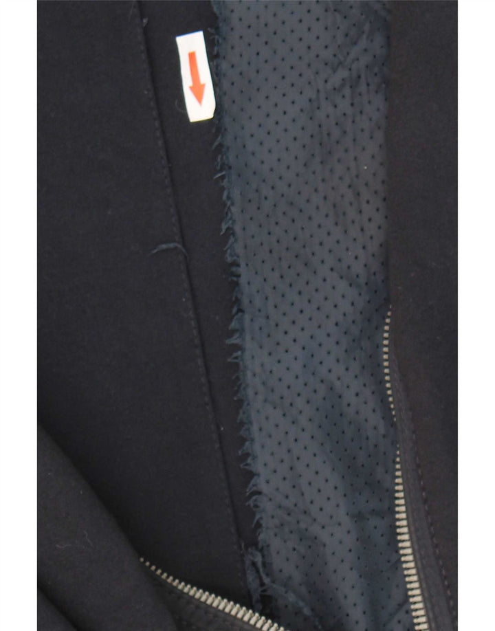 Zara Veste Bomber Homme UK 40 Large Bleu Marine Colourblock
