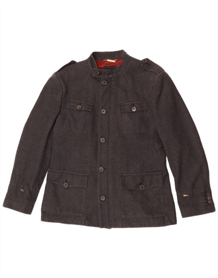 Zara Veste Militaire Homme EU 54 XL Gris