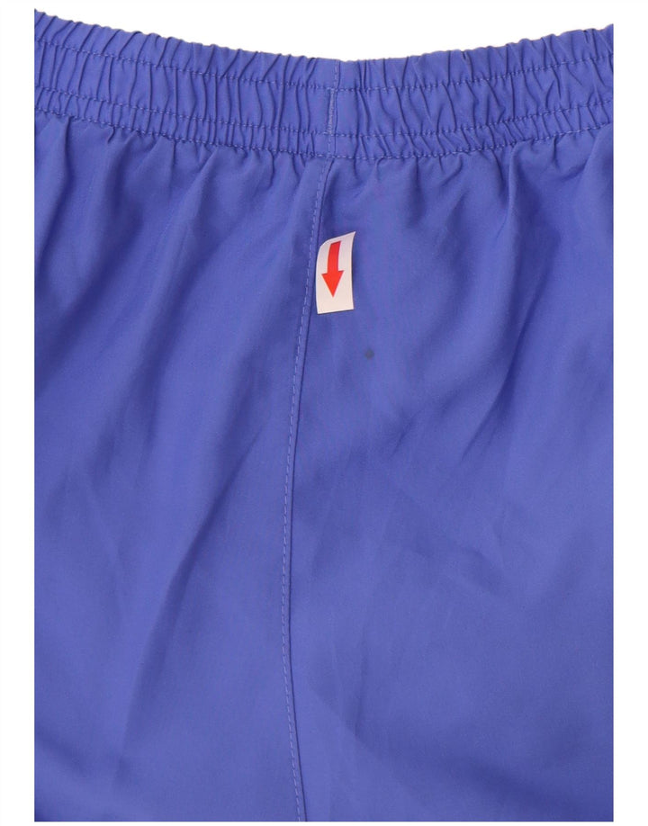 Short de sport Nike pour femme UK 14 Polyester color block bleu moyen