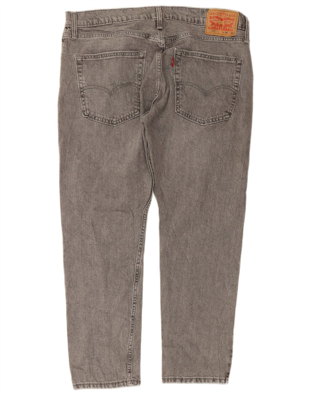 Levi's Jean 512 Slim Tapered Homme Gris Coton