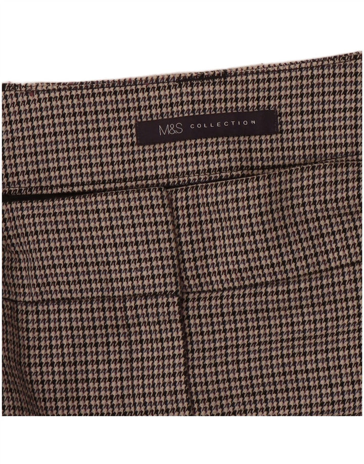 Marks & Spencer Jupe crayon femme W32 grand pied-de-poule gris