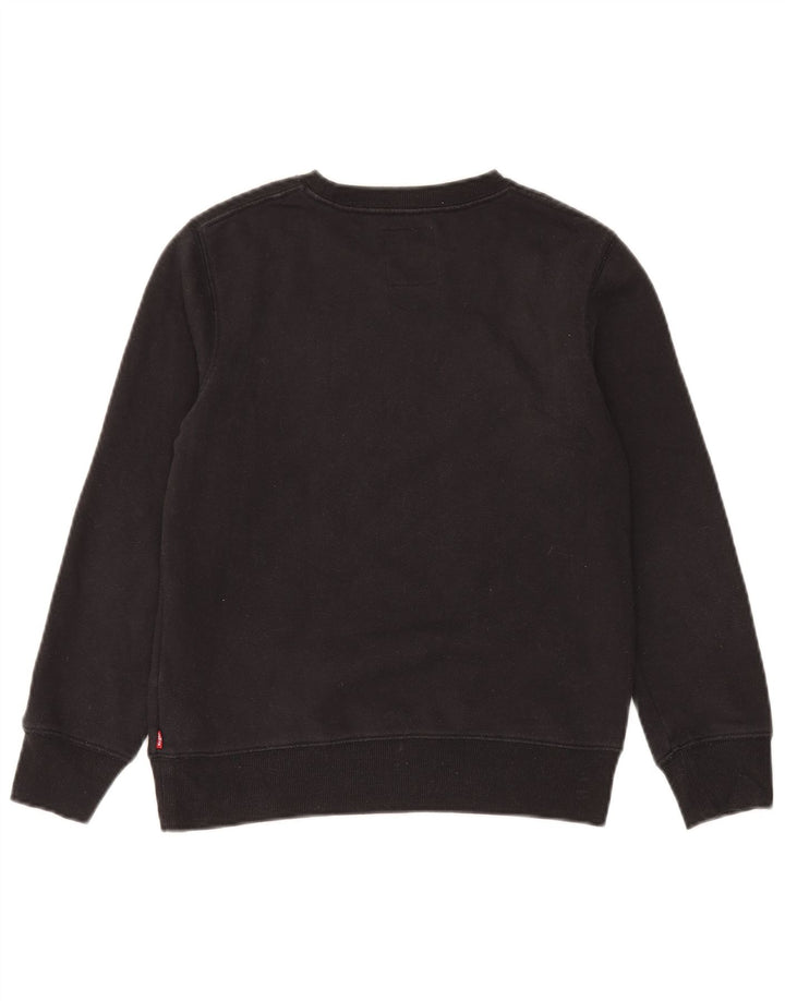 Levi's Sweat-shirt graphique pour garçon 11-12 ans Noir Coton