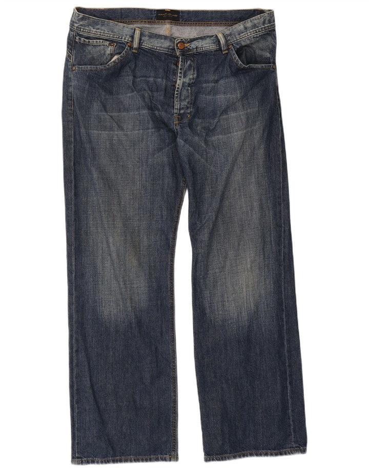 Gant Jean droit homme W38 L32 bleu coton