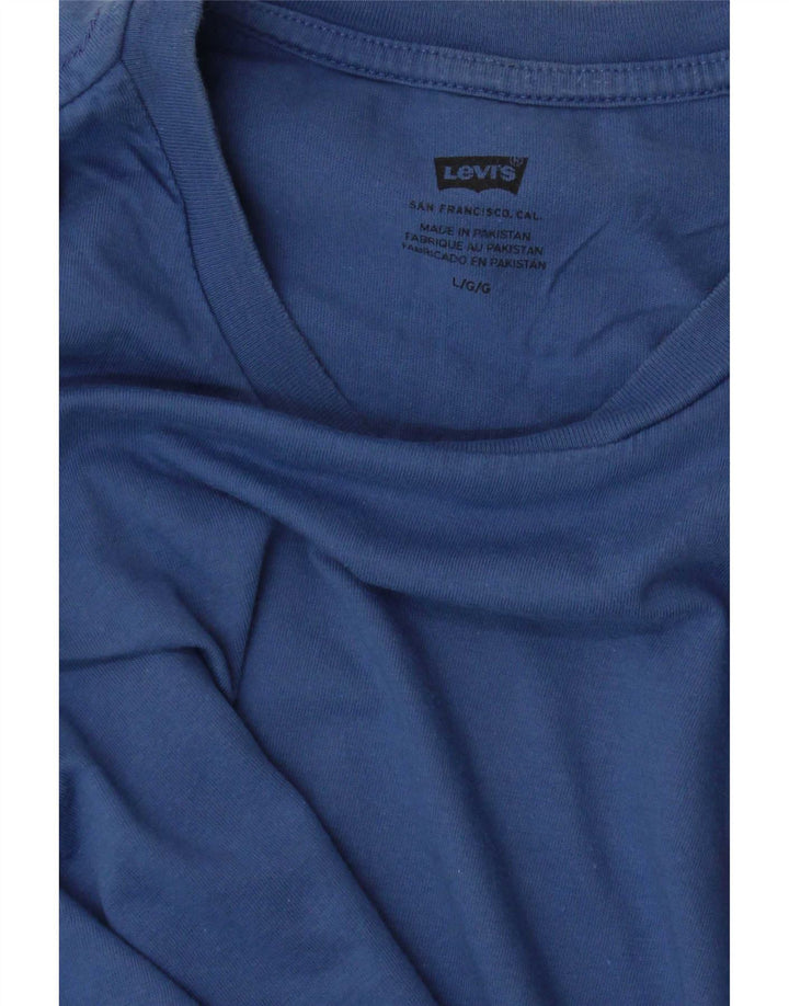 Levi's T-Shirt Homme Bleu Large