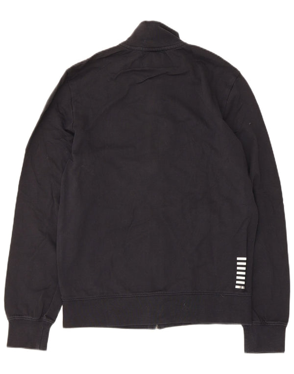 Emporio Armani Veste de survêtement graphique pour homme Small Noir