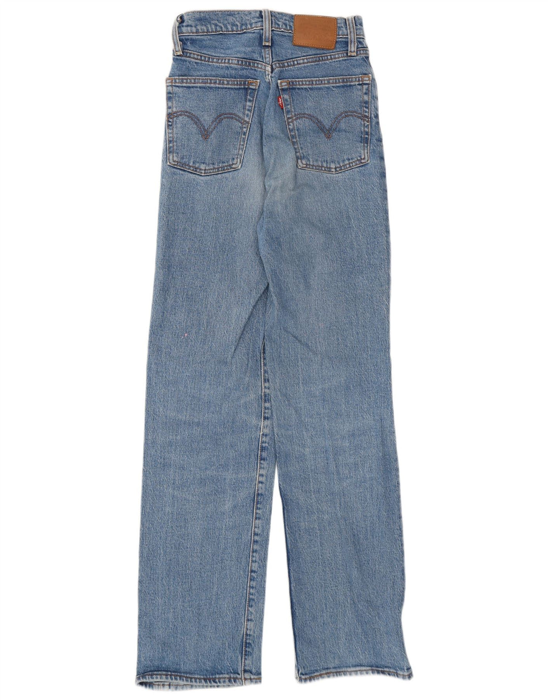 Levi's Jean Droit Ribcage Femme W24 L29 Bleu Coton