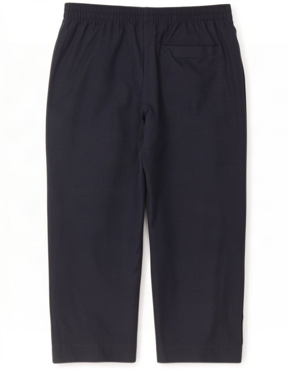 Adidas Bermuda Femme UK 12 Medium W30 Bleu Marine Coton