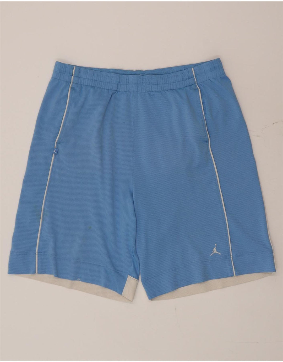Jordan Short de sport pour homme Large Bleu Colorblock