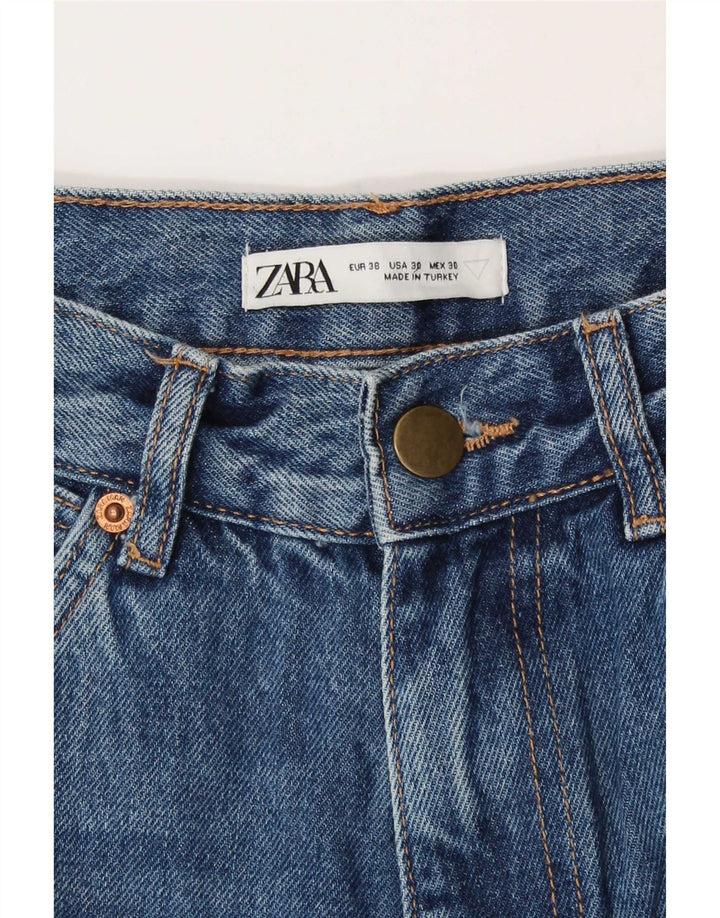 Zara Jean cargo droit pour homme EU 38 Small W30 L33 Bleu marine