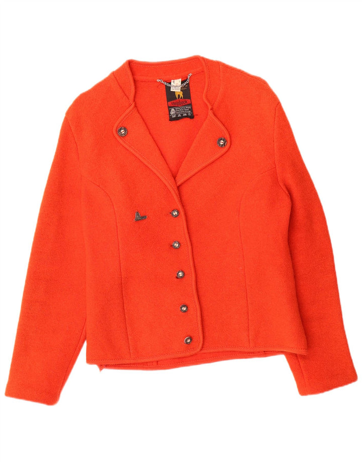 Steinbock Veste Blazer 5 Boutons Femme IT 44 Laine Rouge Moyen