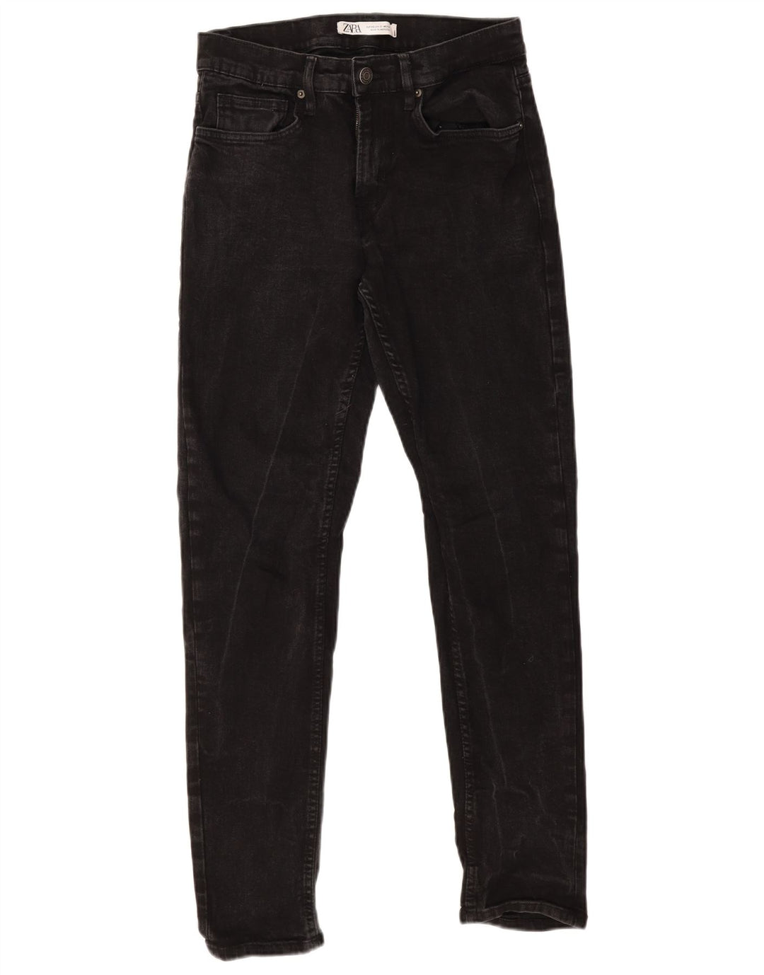 Zara Jean skinny pour homme EU 40 Medium W31 L30 Noir