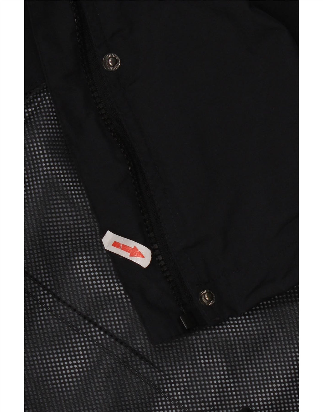 Veste de pluie surdimensionnée à capuche femme vintage UK 18 XL Polyamide bleu marine