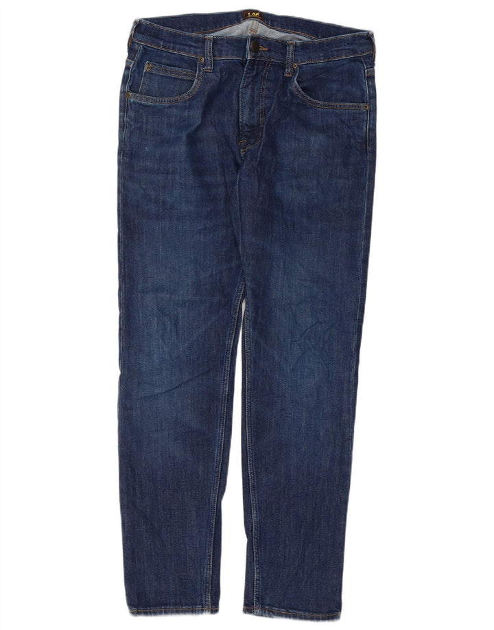 Lee Jean Slim Rider W31 L30 Homme Bleu Coton