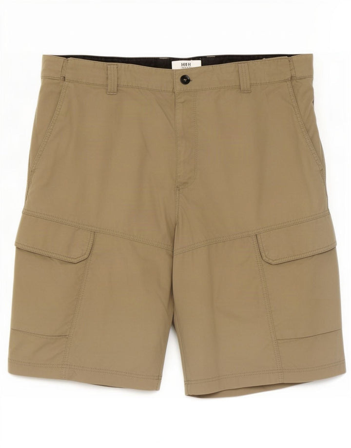 Marks & Spencer Short cargo pour homme EU 40 Medium W40 Beige Coton