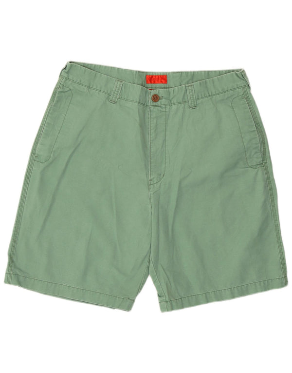 Izod Short Chino Homme W36 XL Vert Coton