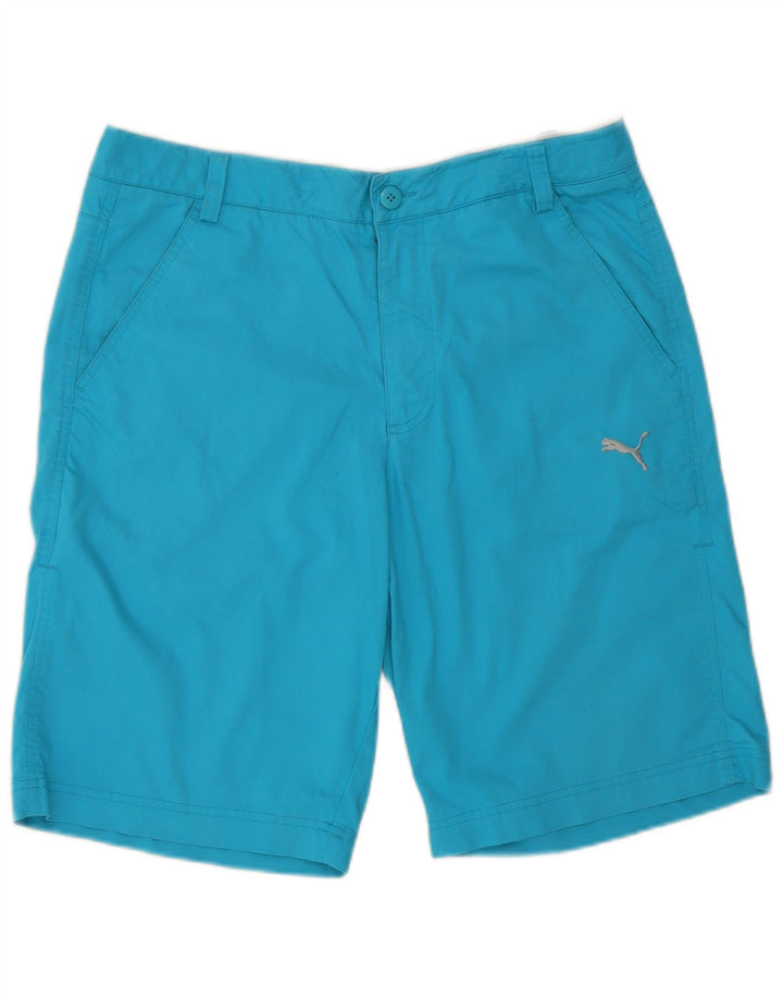 Puma Short Chino Homme W32 Bleu Moyen Polyester