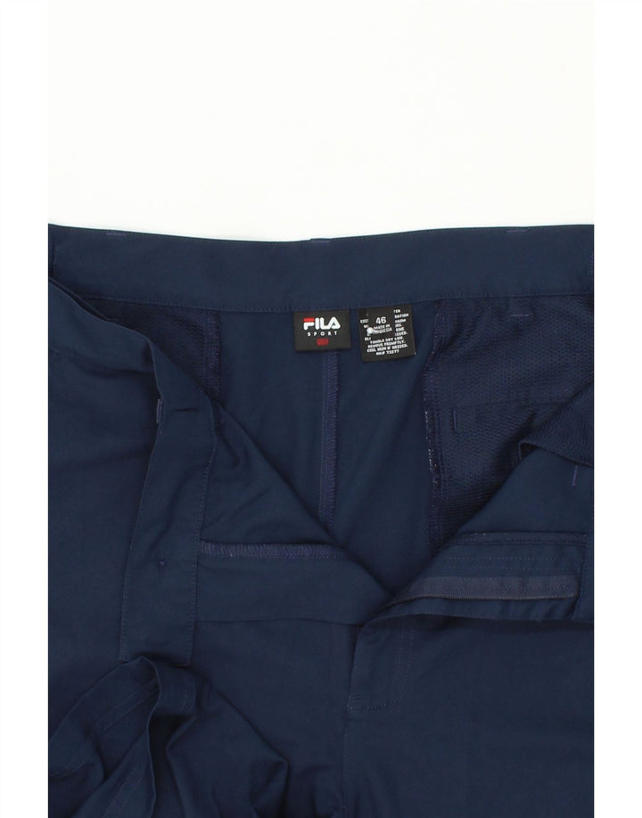 FILA Short chino de golf homme W46 3XL bleu marine polyester
