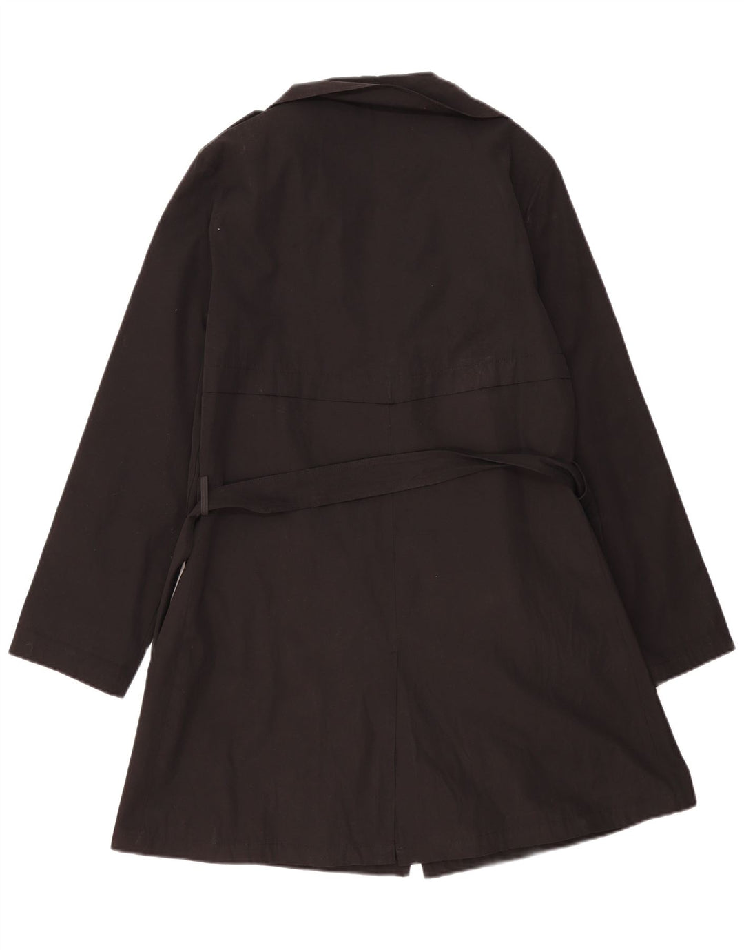 Gioni Feroti Trench-coat pour femme UK 14 Noir moyen
