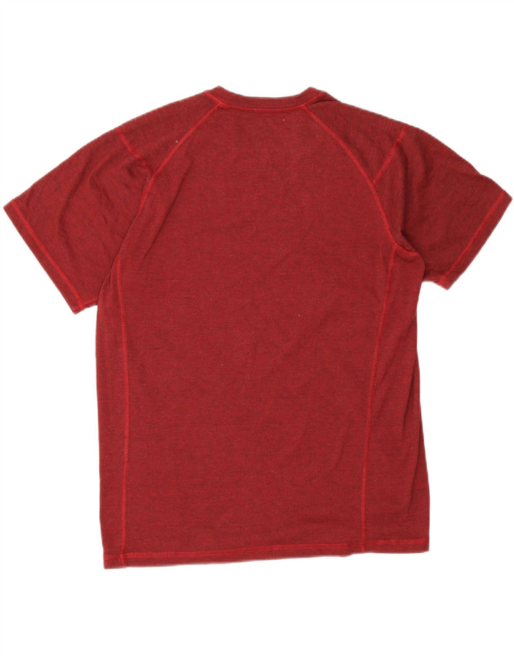The North Face T-shirt pour homme en polyester moucheté rouge moyen