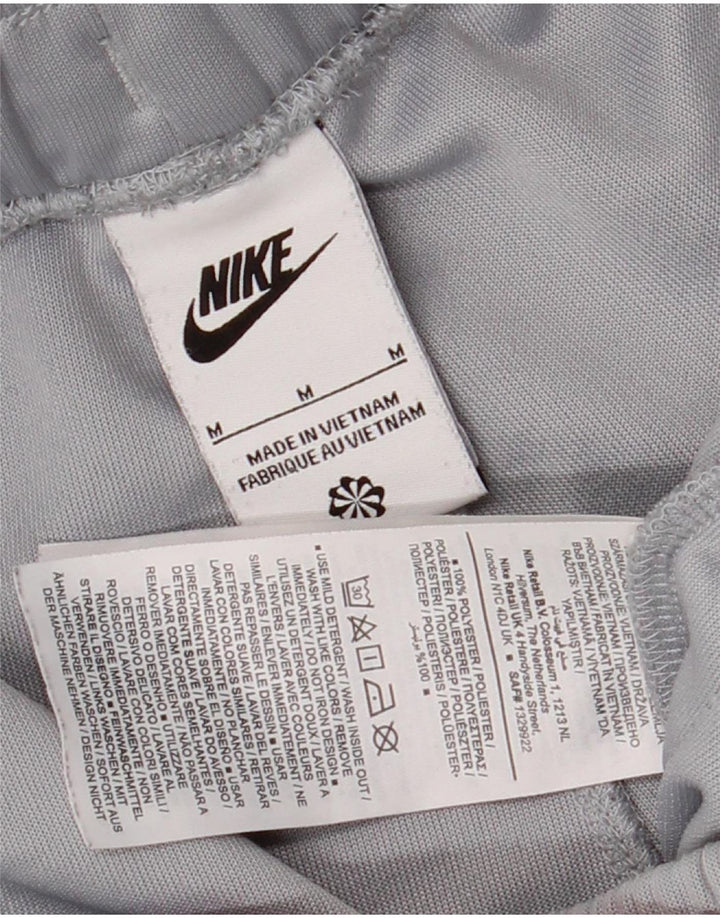Nike Short de sport graphique pour homme en polyester color block gris moyen